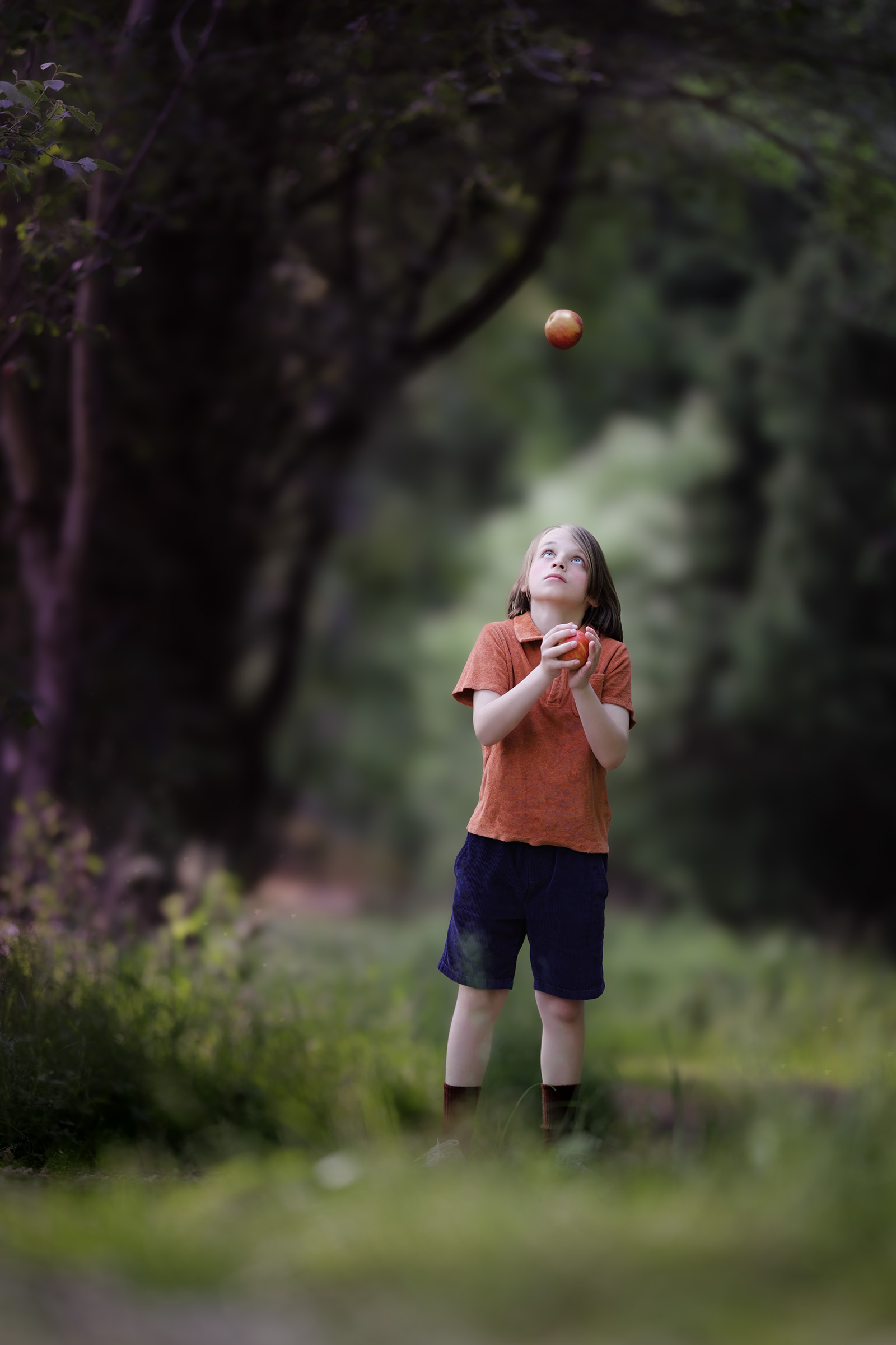 Kinderfoto von Fotografin Corinna Lemke entstanden nahe Crailsheim